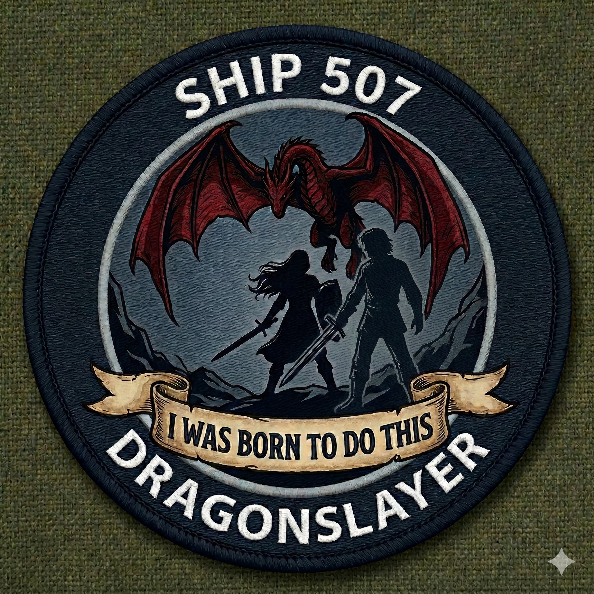 Ship 507 Dragonslayer Patch